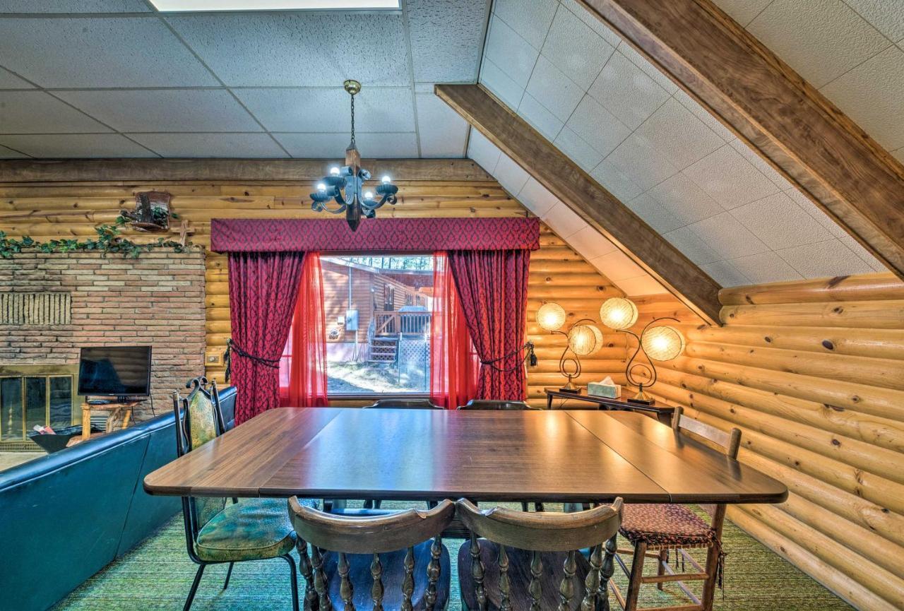 Ruidoso Cabin With Forest Views And Covered Porch מראה חיצוני תמונה