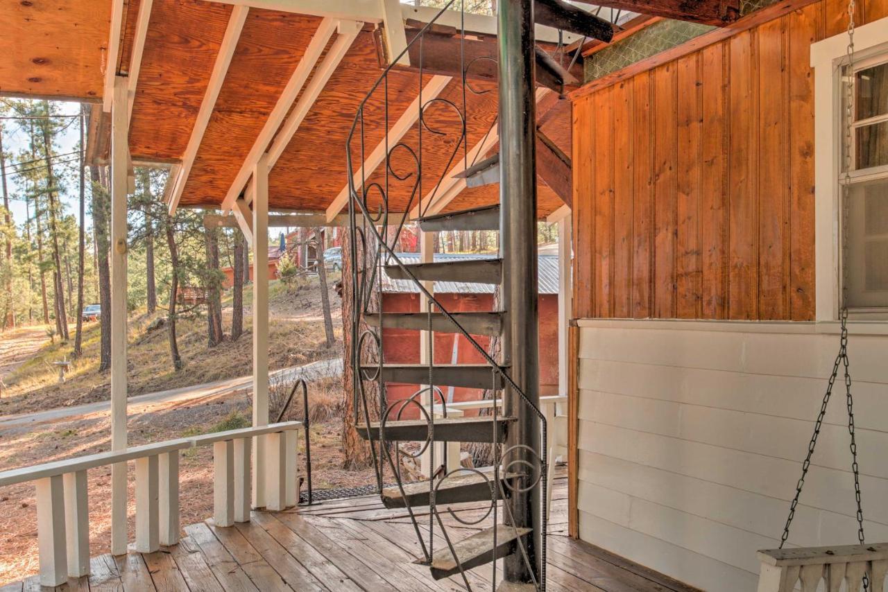 Ruidoso Cabin With Forest Views And Covered Porch מראה חיצוני תמונה
