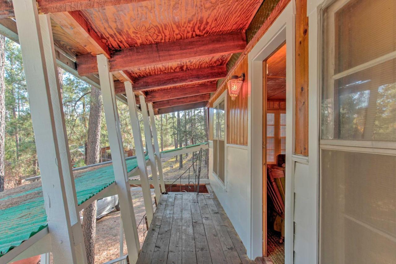 Ruidoso Cabin With Forest Views And Covered Porch מראה חיצוני תמונה