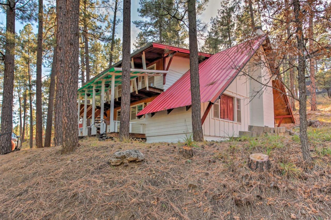 Ruidoso Cabin With Forest Views And Covered Porch מראה חיצוני תמונה
